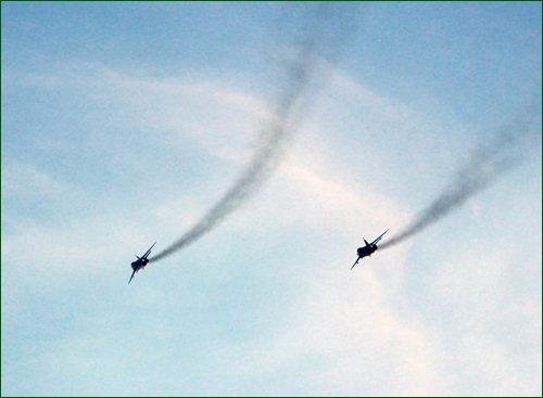 Украинские военные на учениях