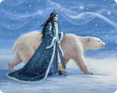 Snow Princess and Polar Bear” by Ruth Sanderson