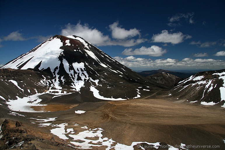 Mount Ngauruhoe und der südliche Krater