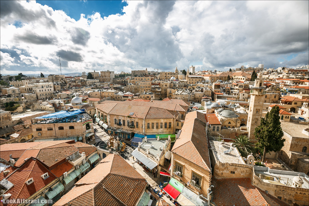 LookAtIsrael.com - Прогулка по крышам Иерусалима | Jerusalem roofs | על גגות ירושלים