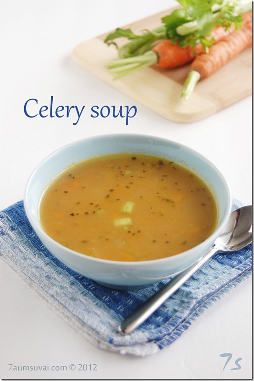 Celery soup