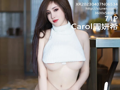 XIUREN No.6534 Zhou Yan Xi (Carol周妍希)