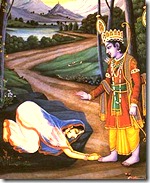 Lord Rama with Ahalya