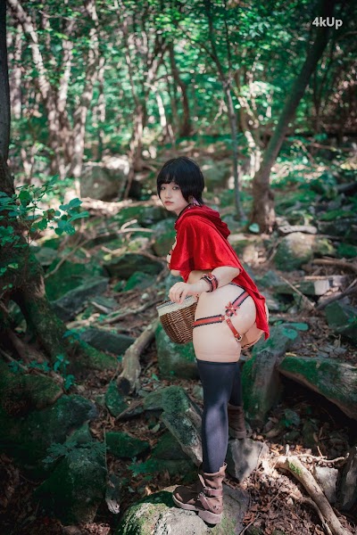 DJAWA Photo – Mimmi (밈미) Naughty Red Hiring Hood