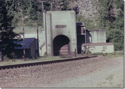 East Portal of the Cascade Tunnel at Berne, Washington in 1994