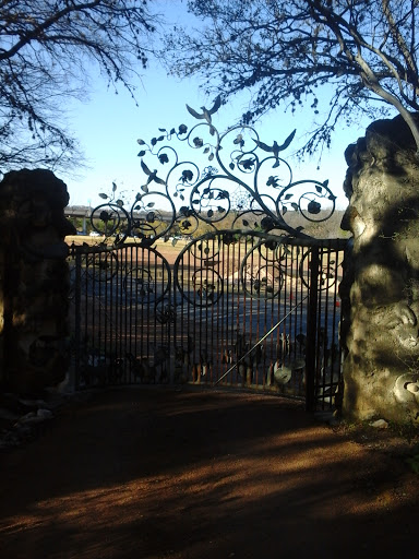 Hartman Pre Historic Garden Gate