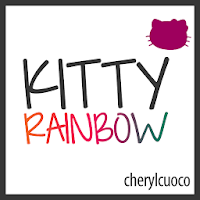 Kitty Rainbow Go Launcher APK icône