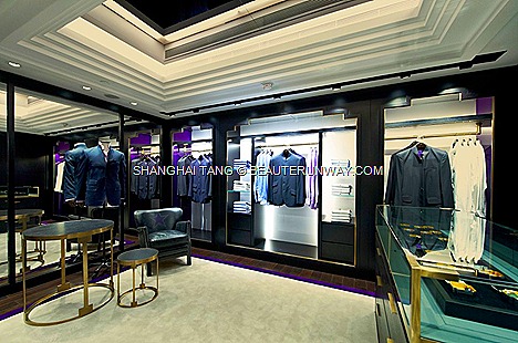 THE SHANGHAI TANG MANSION FLAGSHIP HONG KONG AT 1 DUDDELL STREET SPRING SUMMER 2012 MENSWEAR Jacket shirt suit pants leather shoes accessories bag Imperial Collection fine suiting