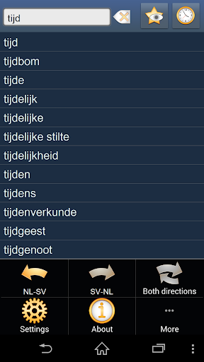 Dutch Swedish dictionary