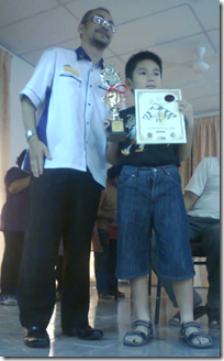 Tan Yik Chean, U-10 champion