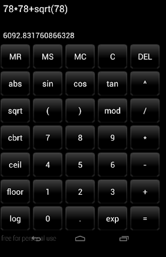 Advance Calculator