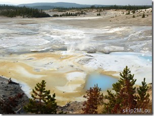 Sept 4, 2012: Porcelain Springs. Ken said it was much more active when he was here several years ago