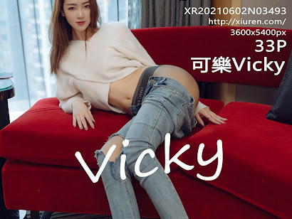 XIUREN No.3493 Ke Le Vicky (可樂Vicky)