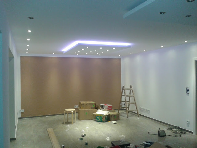 Unser Bautagebuch: Led Beleuchtung im Wohnzimmer ist fertig