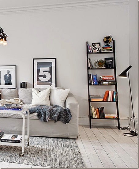 scandinavian-style-3-living-area-with-ladder-bookcase
