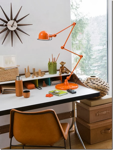 office-orange-lamp