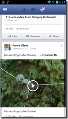 تطبيق تحميل فيديوهات الفيسبوك للأندرويد يعمل مباشرة من خلال التطبيق الرسمى للفيسبوك على أندرويد