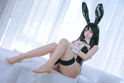 Coser@日奈娇 透明兔女郎