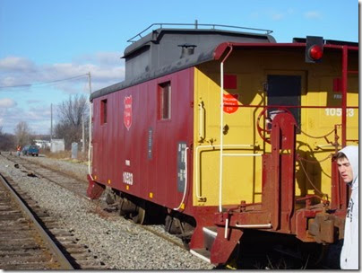 030 Rugby Junction - Wisconsin Central Caboose FRVR #10523 Again