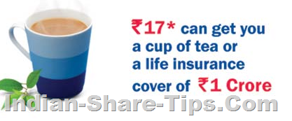 1 Crore insurance at a cost of a cup of tea every day