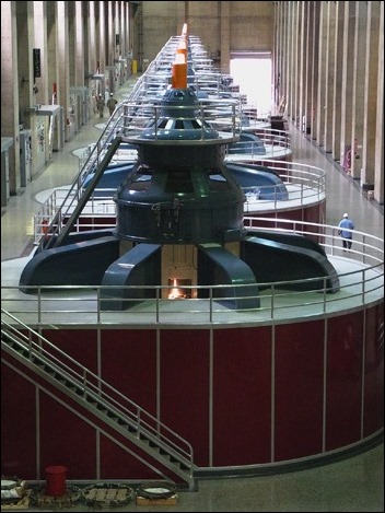 Hoover Dam power generators