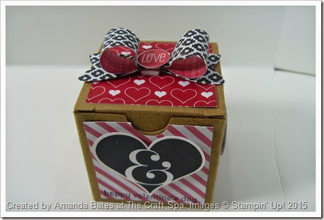 Valentine Tiny Treat Box, Groovy Love, Bow Builder, TheCraftSpa 002