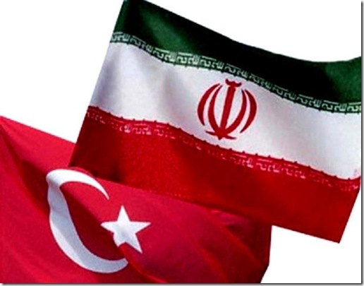 Turkey & Iran Flag