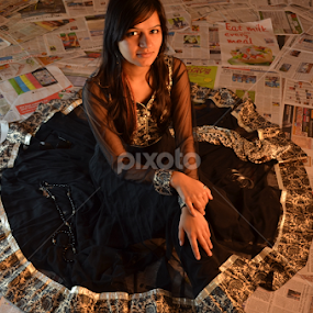 Beauty is all about attitude! by Aman Kadwasra - People Portraits of Women