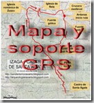 Mapa y soporte GPS - Ruta de la batalla de Abárzuza