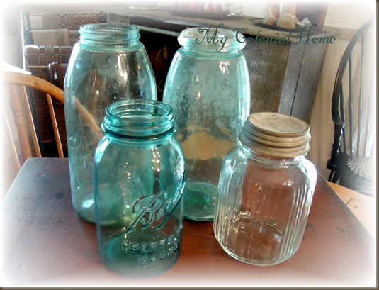 Green jars