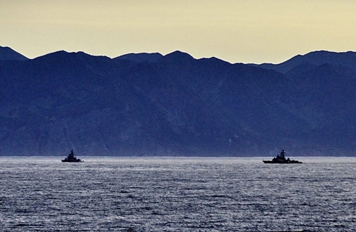 Фотографии с учений Тихоокеанского флота