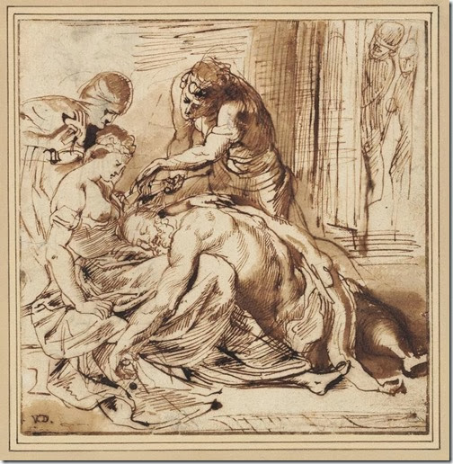 Peter Paul Rubens (1577-1640). Samson and Delilah