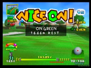Mario Golf N64 Nice on