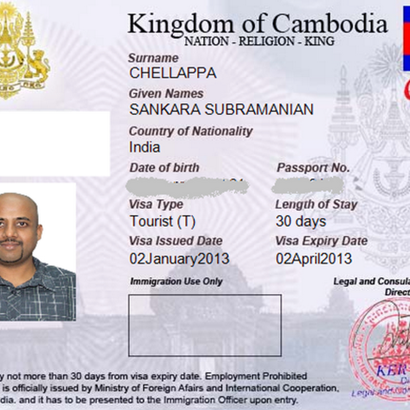 Cambodia e-Visa: Getting one is super simple!! - Be On The Road | Live ...