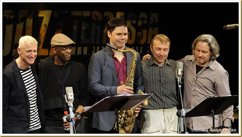David Kikoski, Donald Edwards, Seamus Blake, Boris Kozlov & Alex Sipiagin (Terrassa, 2013)