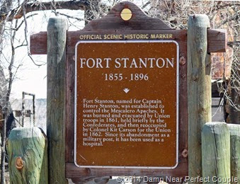 Fort Stanton Sign