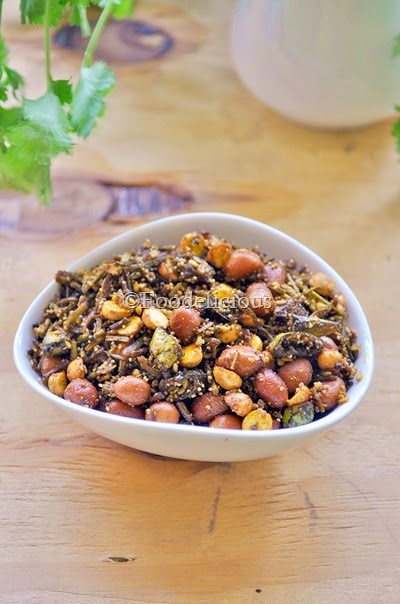 Foodelicious- crispy coriander chutney