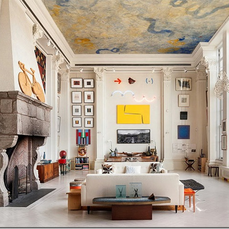 An Art Filled Apartment in Manhattan