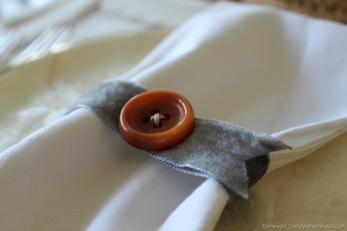 Vintage Button Napkin Ring via homework - carolynshomework (8)