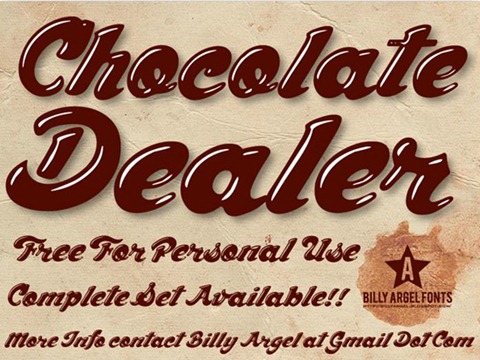 08-Chocolate-Dealer-font