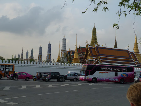 Obiective turistice Bangkok: spre Marele Palat