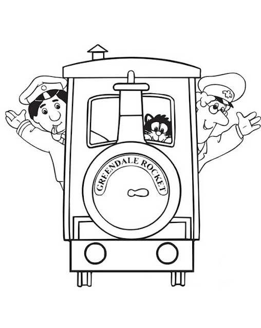 DIBUJOS MEDIOS DE TRANSPORTE PARA COLOREAR