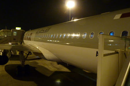 Debarcare Doha din Qatar Airways