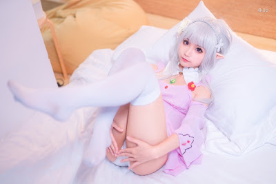 Coser@蠢沫沫 (chunmomo) Vol.013 粉睡衣
