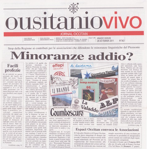 OusitanioVivo portada de febrièr 2011