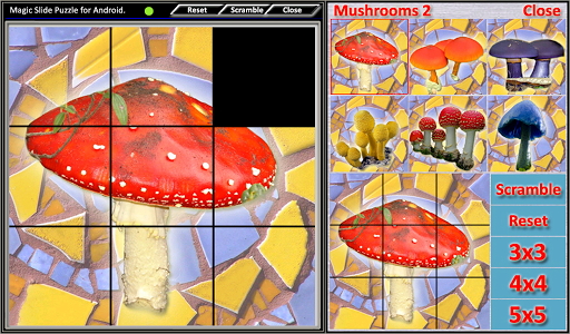 【免費解謎App】Magic Slide Puzzle Mushrooms 2-APP點子