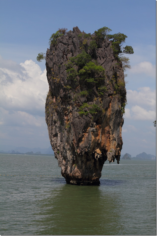 The nail island of Phang Nga Bay