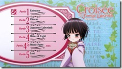 Croisee in a Foreign Labyrinth Menu