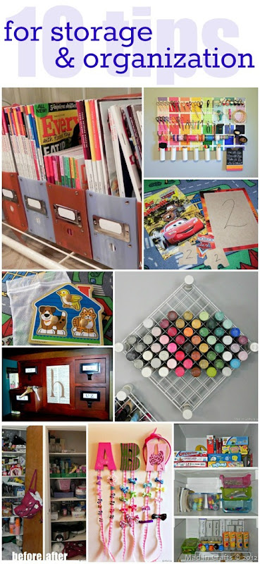 10 Tips for Storage and Organization