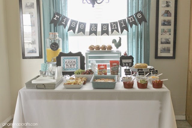 Rise & Shine Party #breakfast #partyideas